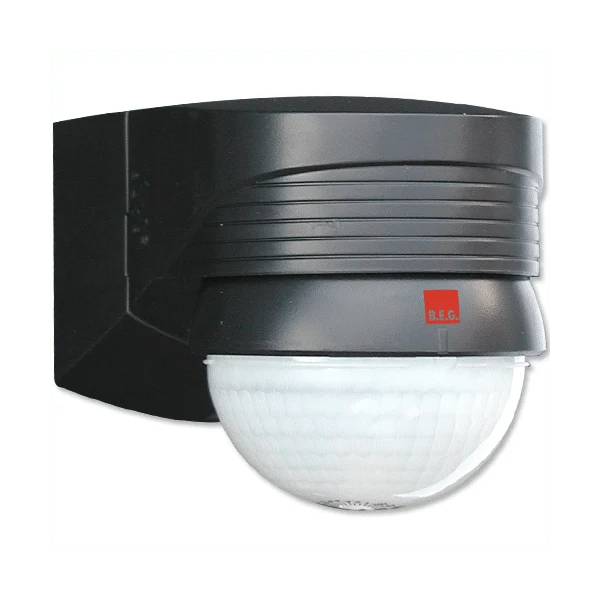 Détecteur de mouvement LUXOMAT LC-plus 280° noir - BEG 91028