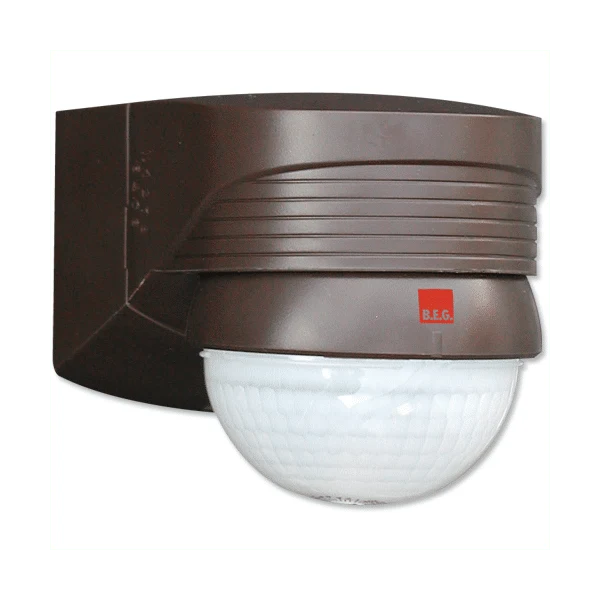 LUXOMAT détecteur de mouvement LC-plus, 280° brun - BEG 91018