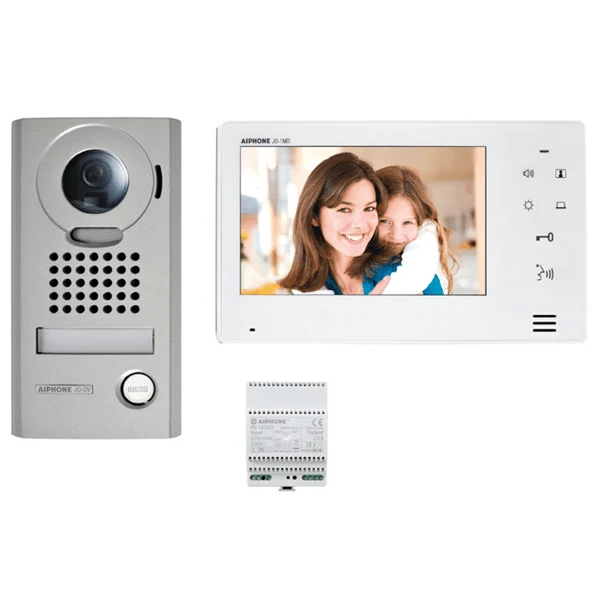 Kit vidéo platine saillie avec moniteur écran 7" touche sensitive - Aiphone JOS1V