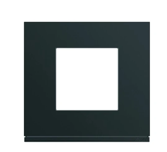 Plaque gallery plastique peint 1 poste night Hager WXP0202