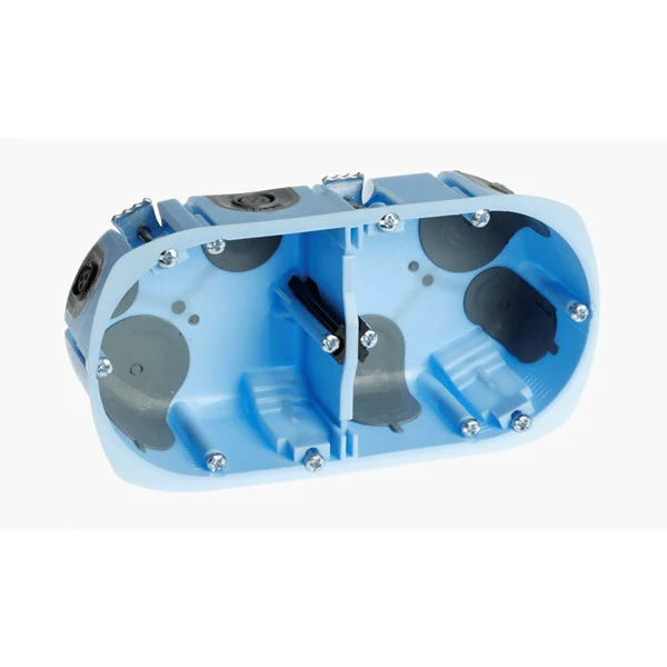 Boîte de dérivation double Xl airmetic D67 P40mm EUROHM 52064