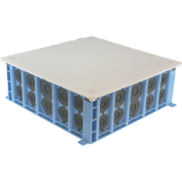 Boîte pavillonnaire de comble Air'métic - 200x200x85 mm avec couvercle - Eurohm 51019