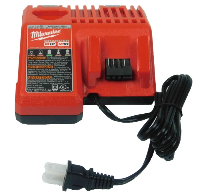 Chargeur à Batterie Milwaukee M18/M12 (48-59-1812)