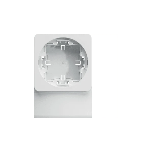 Support simple ateha pour moulure ATA12x50 mm blanc Hager ATA125919016