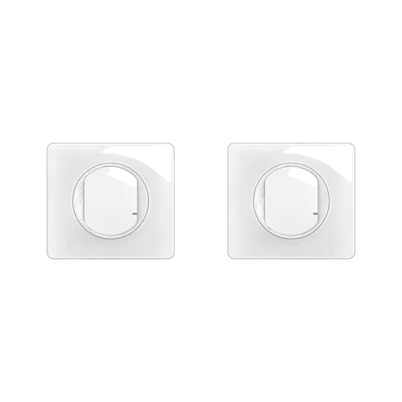 Céliane - prêt-à-poser blanc - créer un va et vient sans micromodule avec commande sans fils - Legrand CB0404