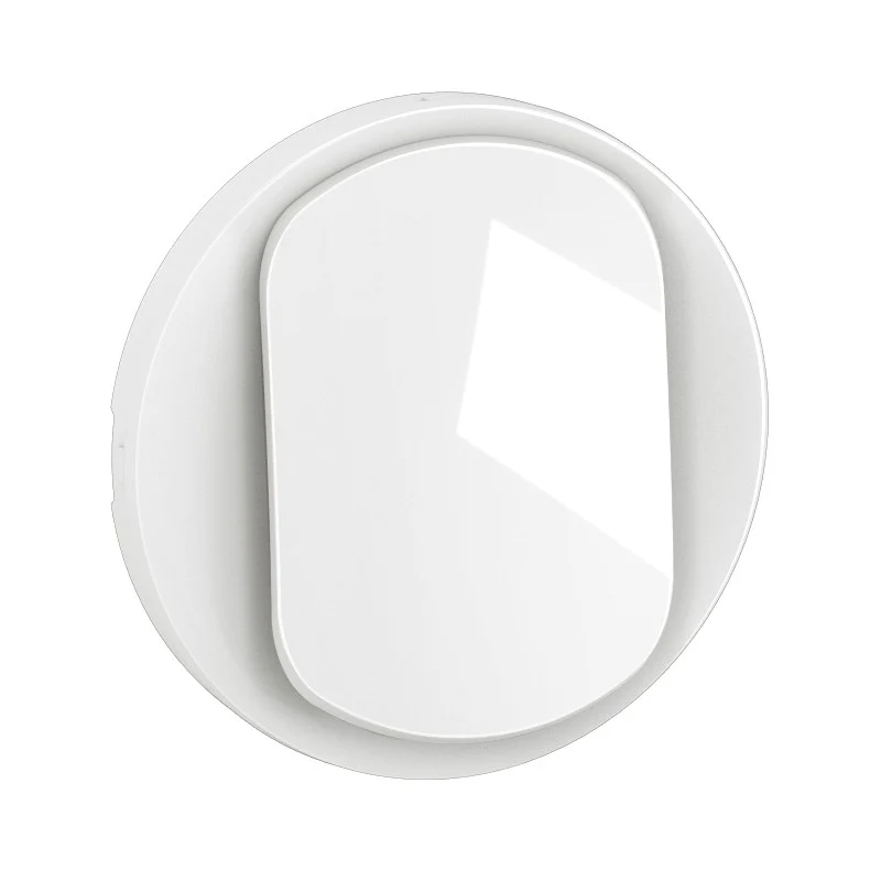 Céliane - enjoliveur interrupteur va-et-vient blanc - Legrand CB0001
