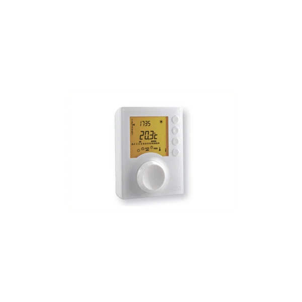 Thermostat programmable filaire pour chaudière ou PAC non réversible piles TYBOX 117 DELTA DORE 6053005