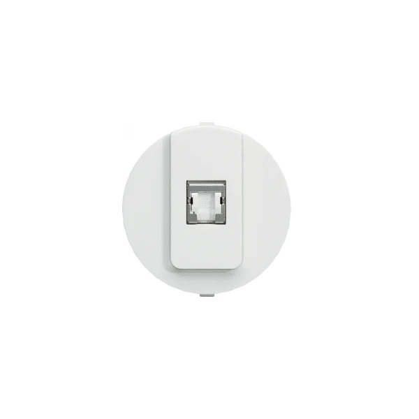 Ateha prise RJ45 catégorie 6a associable Hager WJA228B