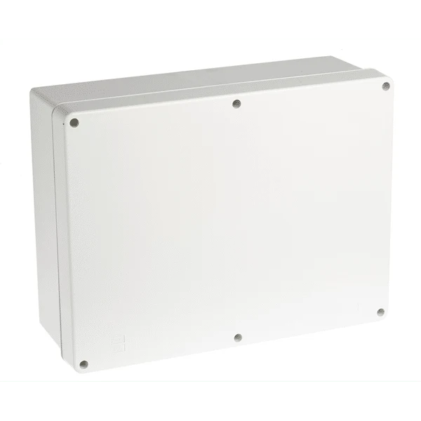 Boîte de dérivation étanche Industrie couvercle bas 360 x 270 x 125 mm IP55 EUROHM 50311