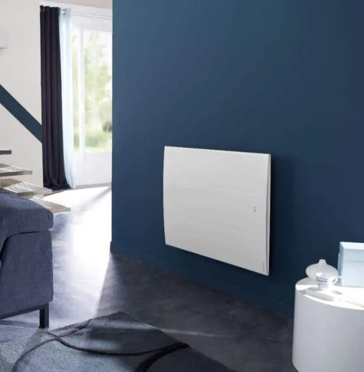Radiateur Oniris 1500W - pilotage intelligent connecté horizontal blanc - Atlantic 503915