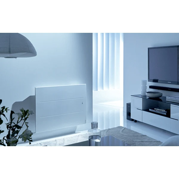 Radiateur Oniris 1000W - pilotage intelligent connecté horizontal blanc - Atlantic 503910