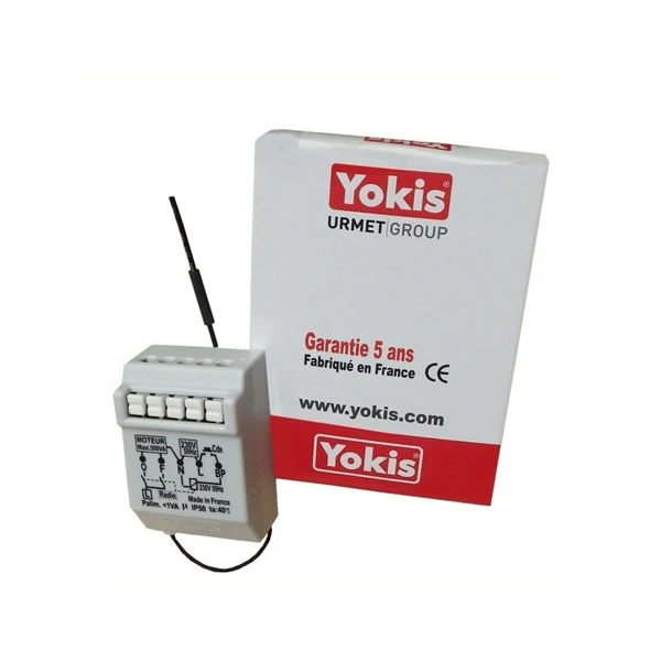 Micromodule radio volets roulants 2A - gamme power - Yokis MVR500ERP 5454467