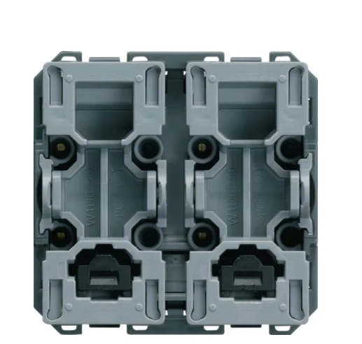 Interrupteur pour volet roulant gallery inverseur 2 modules Hager WXF300