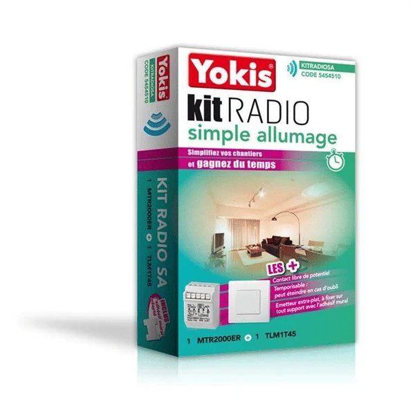 Yokis Kit radio simple allumage éclairage gamme power - KITRADIOSAP 5454515