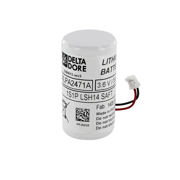 Bloc pile lithium BAT DMBV Tyxal+ DELTA DORE 6416224