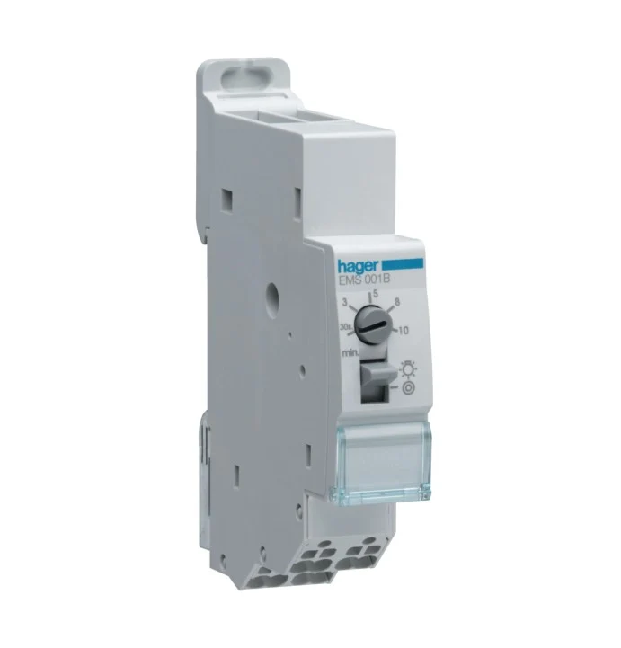 HAGER Minuterie simple temporisation SanVis EMS001B