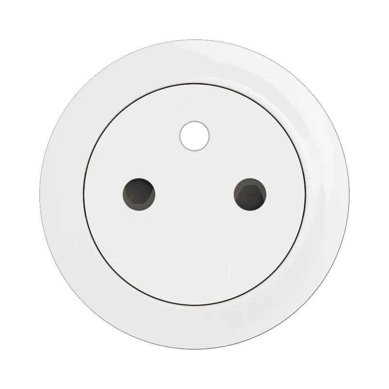 Céliane - enjoliveur prise de courant 2P+T - surface blanc - Legrand CB0111