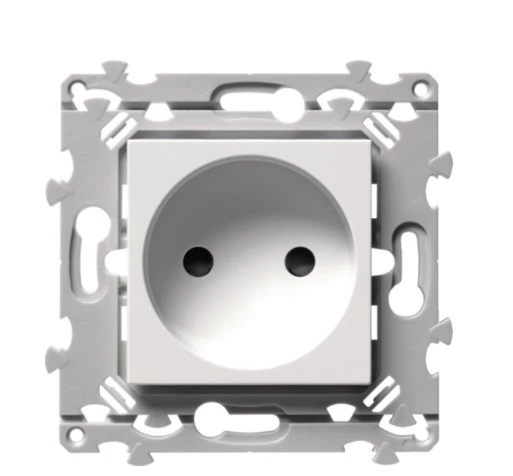 Essensya Prise de courant 2P 16A 250V à vis HAGER WE102