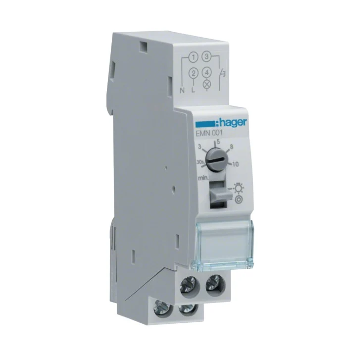 HAGER Minuterie simple temporisation EMN001