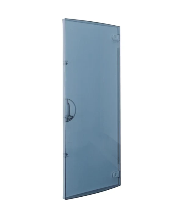 Porte transparente pour coffret 4 rangées HAGER GP413T