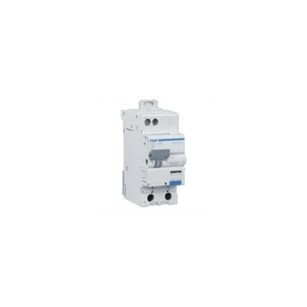 Disjoncteur differentiel 1P+N 3kA courbe C-20A 30mA type AC HAGER ADC720F