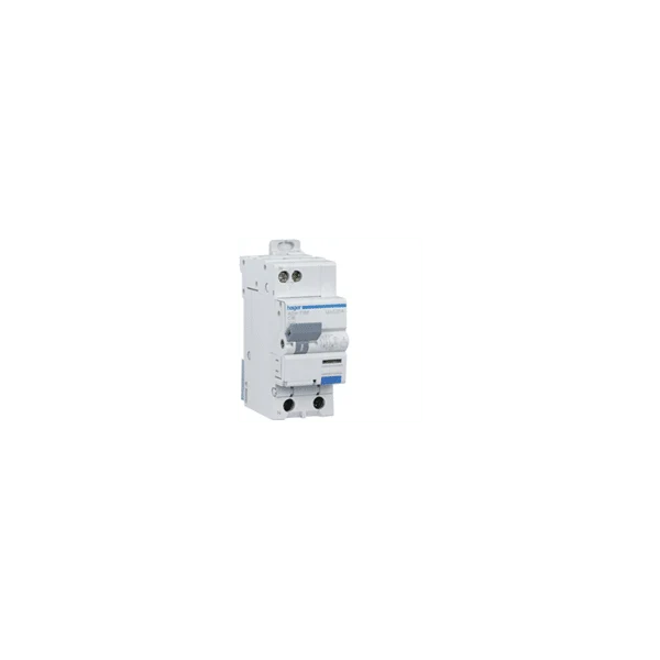 Disjoncteur différentiel 1P+N 3kA C-10A 30mA AC HAGER ADC710F