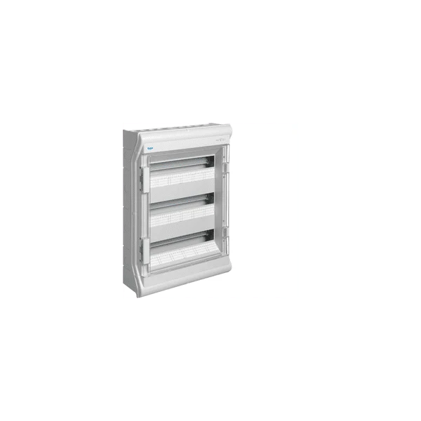 Coffret étanche IP 55 3X18 modules HAGER VE318F