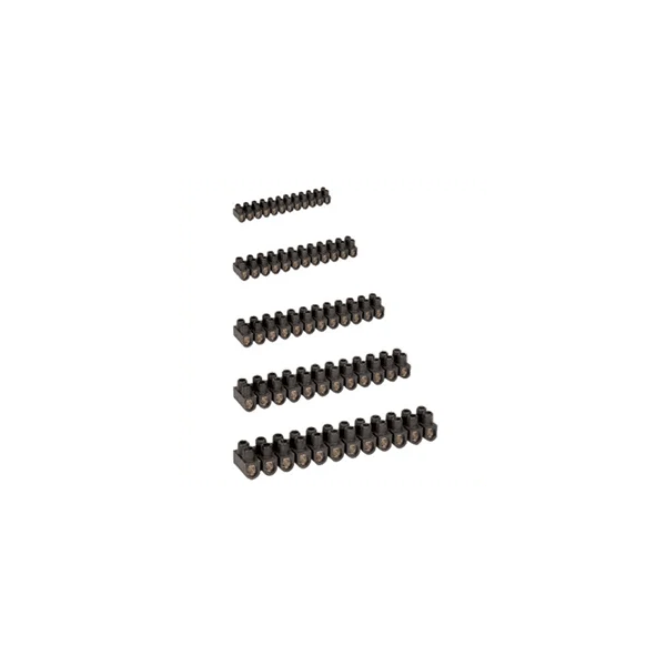 Barette de connexion laiton 12 plots 2,5/4mm² EUROHM 70001