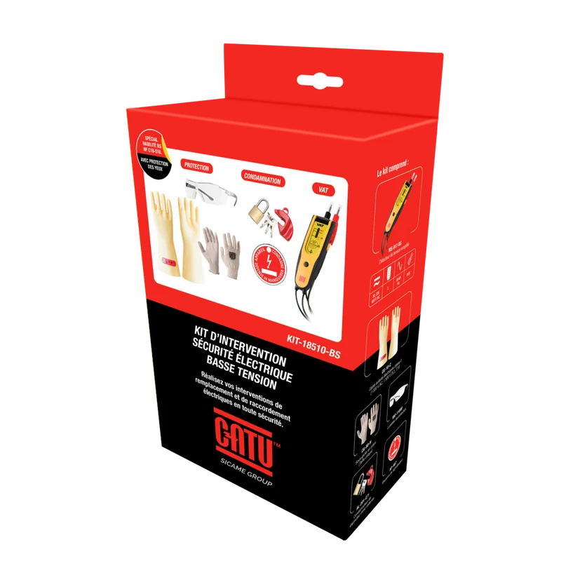 Kit de protection NF C 18510 habilité BS - CATU KIT-18510-BS