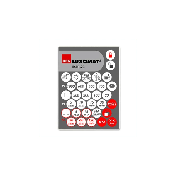 Télécommande infrarouge IR-PD-2C Luxomat BEG 92475
