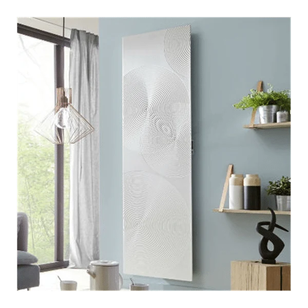 Radiateur électrique Irisium connecté 1000W blanc vertical serenity Atlantic 604213