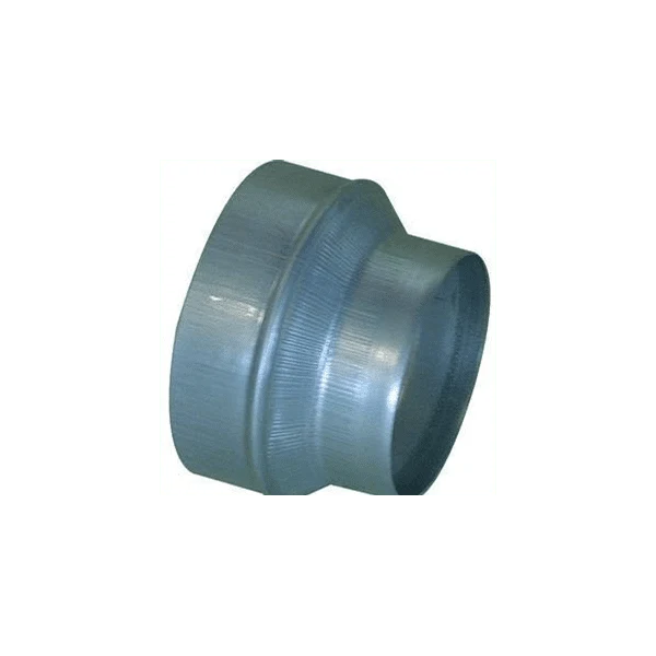 Réduction conique concentrique Galva diamètre femelle 125mm et diamètre mâle 80mm ALDES 11093502