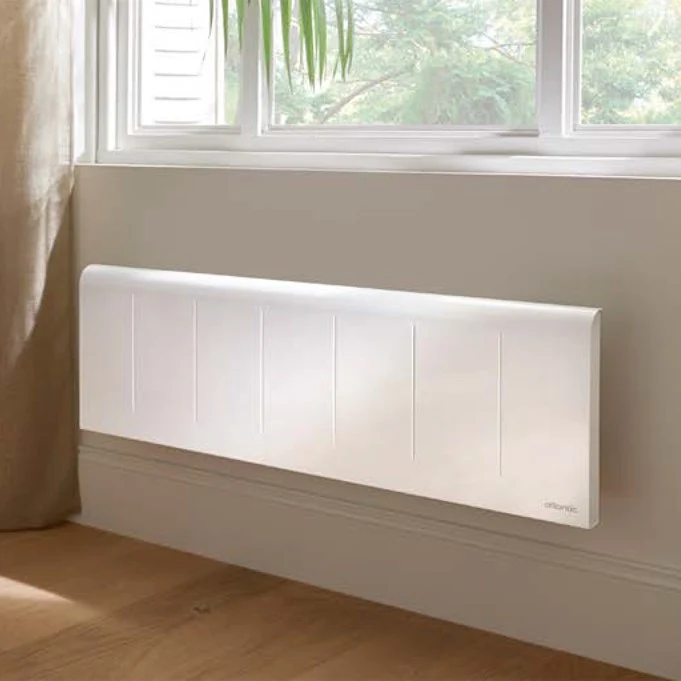 Radiateur électrique Nirvana Néo 750W connecté - plinthe blanc - Atlantic 529921