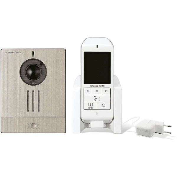 Carillon vidéo audio sans fil technologie DECT portée 100m - AIPHONE WL11