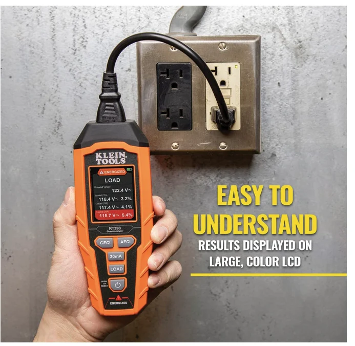 ANALYSEUR DE CIRCUITS KLEIN RT390