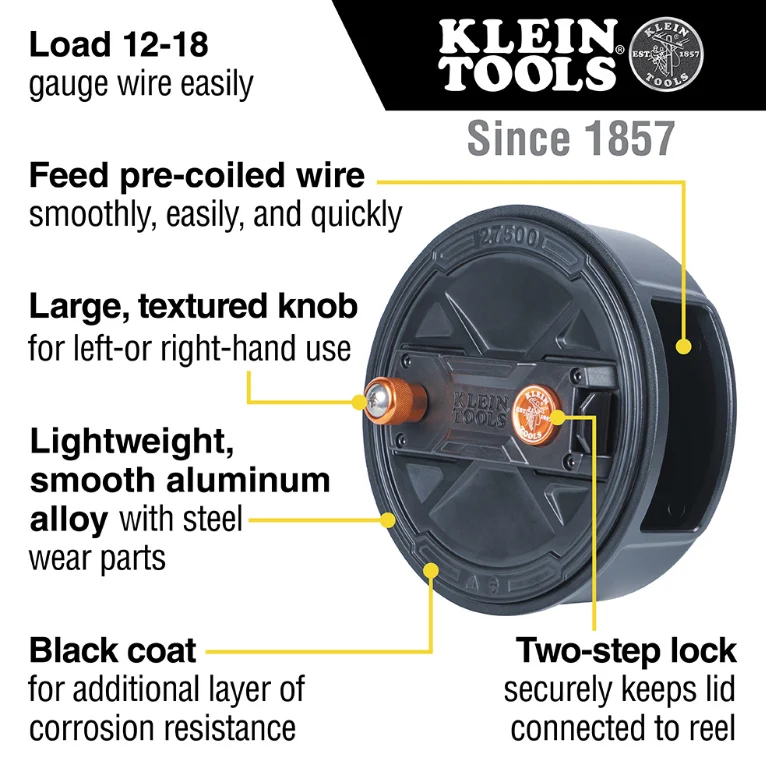 DÉVIDOIR A FIL D'ACIER KLEIN 27500