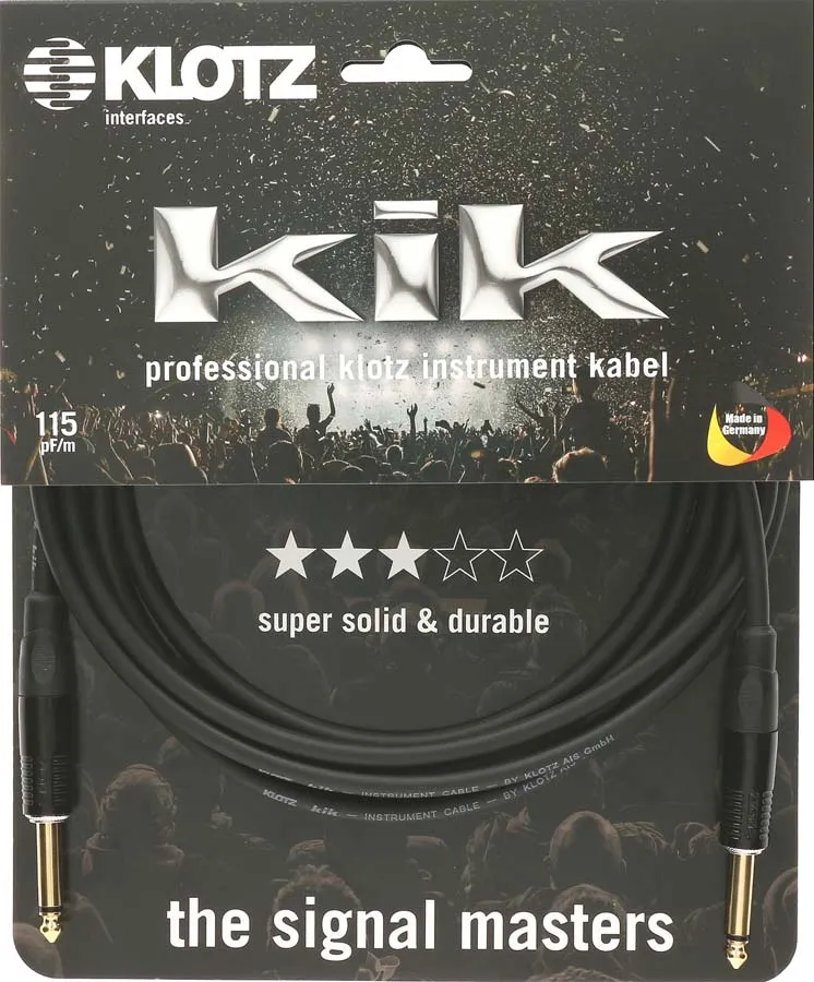 Kikkg Pro 9M Noir Straight/straight