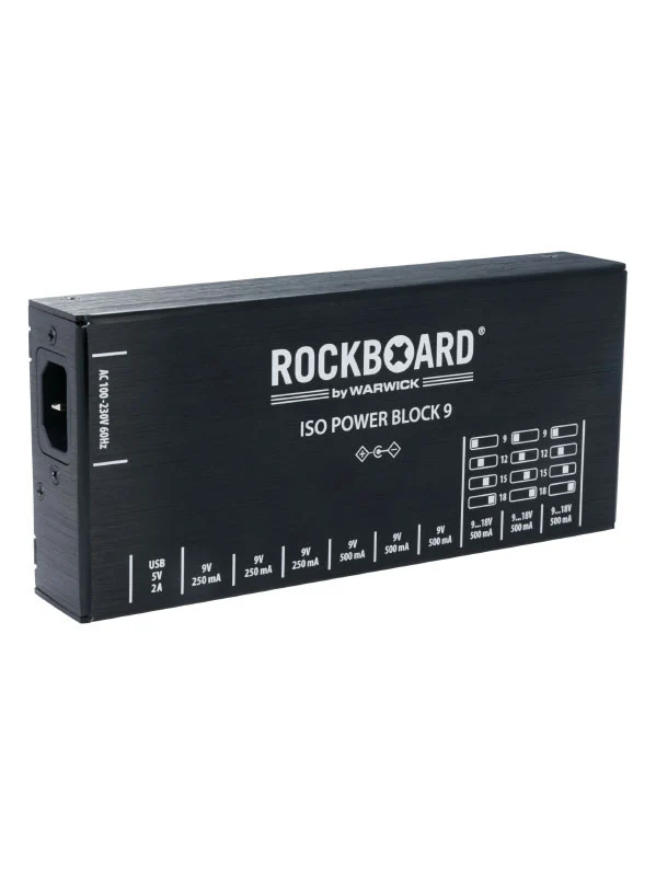 Power Block Iso V9 Iec 9 À 18V 100/230 Volt