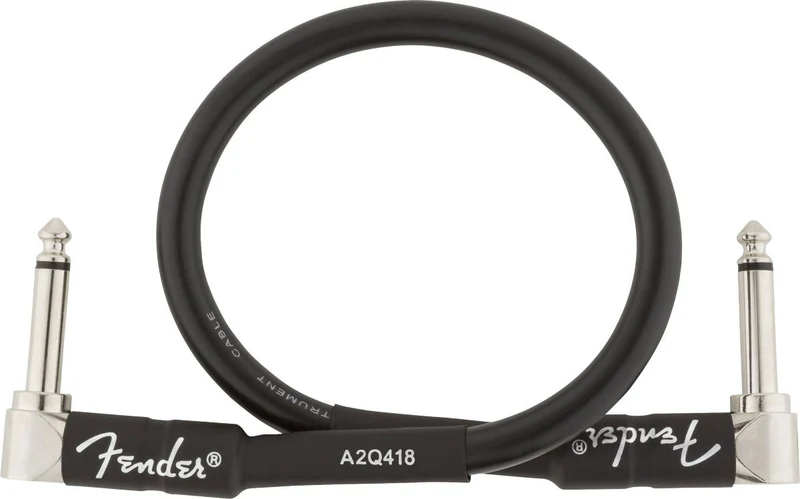 30cm Professional Instrument Cables Black