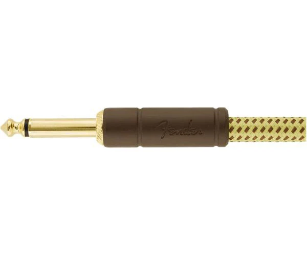 5,5m Deluxe Instrument Cable Straight/angle Tweed