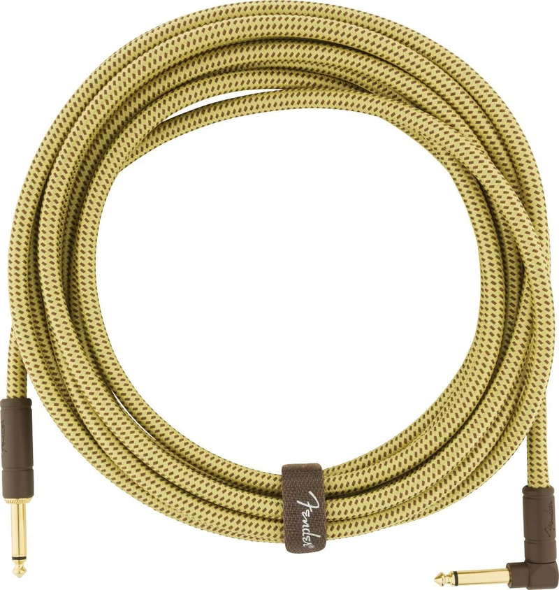 5,5m Deluxe Instrument Cable Straight/angle Tweed