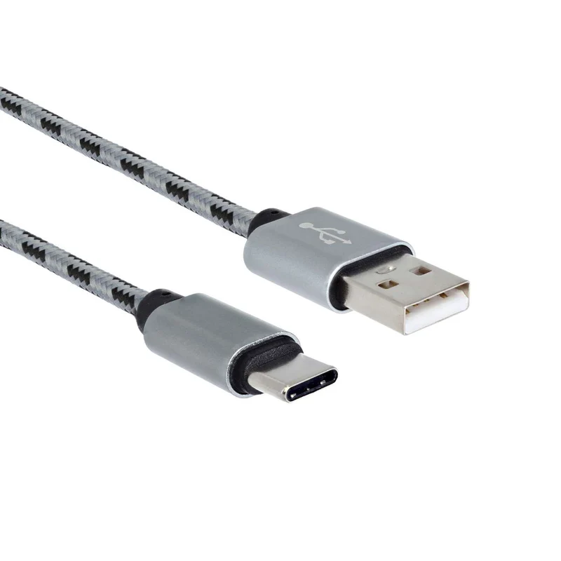 USBA-USBc 1M - Câble USB A-USB C 1M BL