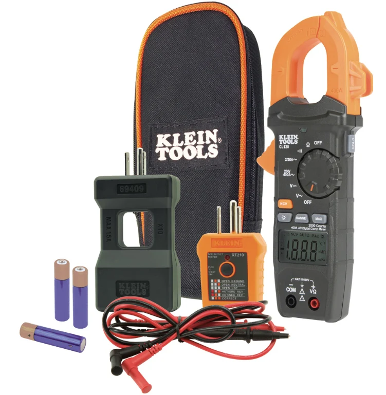 ENSEMBLE DE PINCE AMPÈREMÈTRE 600V/400A