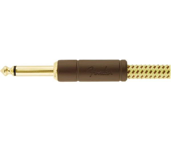 4,5m Deluxe Instrument Cable Straight/angle Tweed