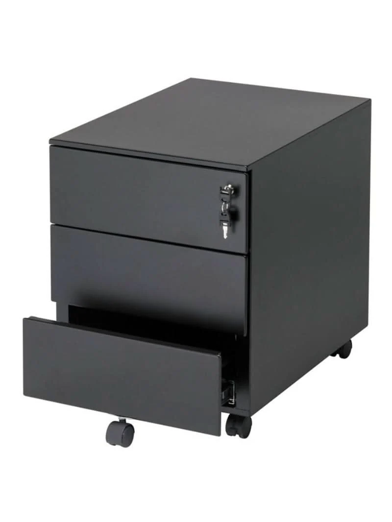 Caisson de Bureau 3 Tiroirs Métallique