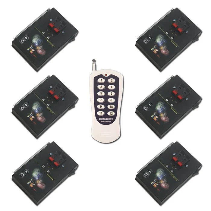 12 Canaux Kit Télécommande Sans Fil Pour Allumage Feux d'Artifice (Modèle: 0020369)