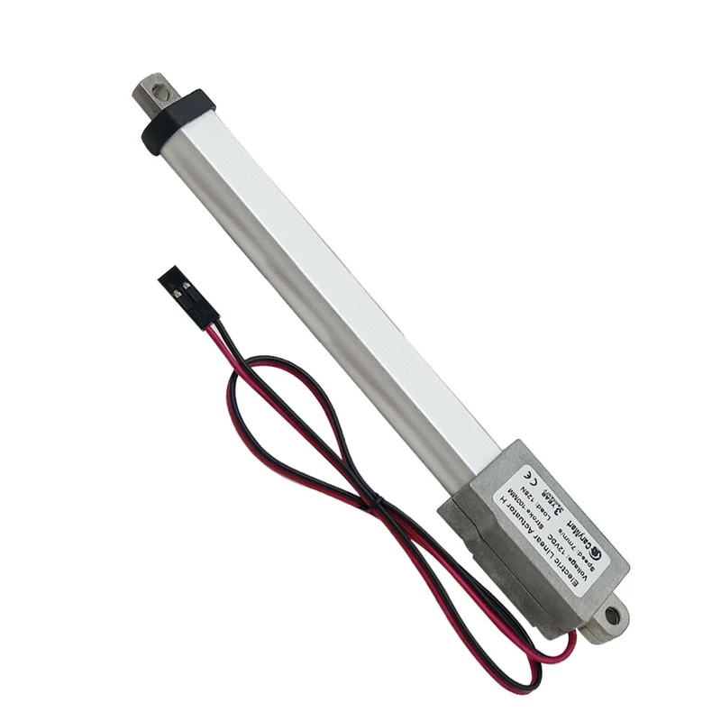6V 12V 24V Micro Vérin Électrique 188N Actionneur Linéaire Course 100 mm (Modèle: 0041646)