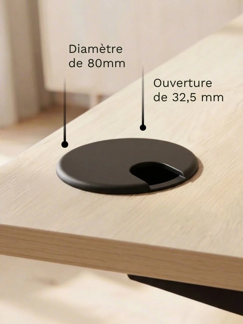 Obturateur Passe-Câbles | Ø80mm