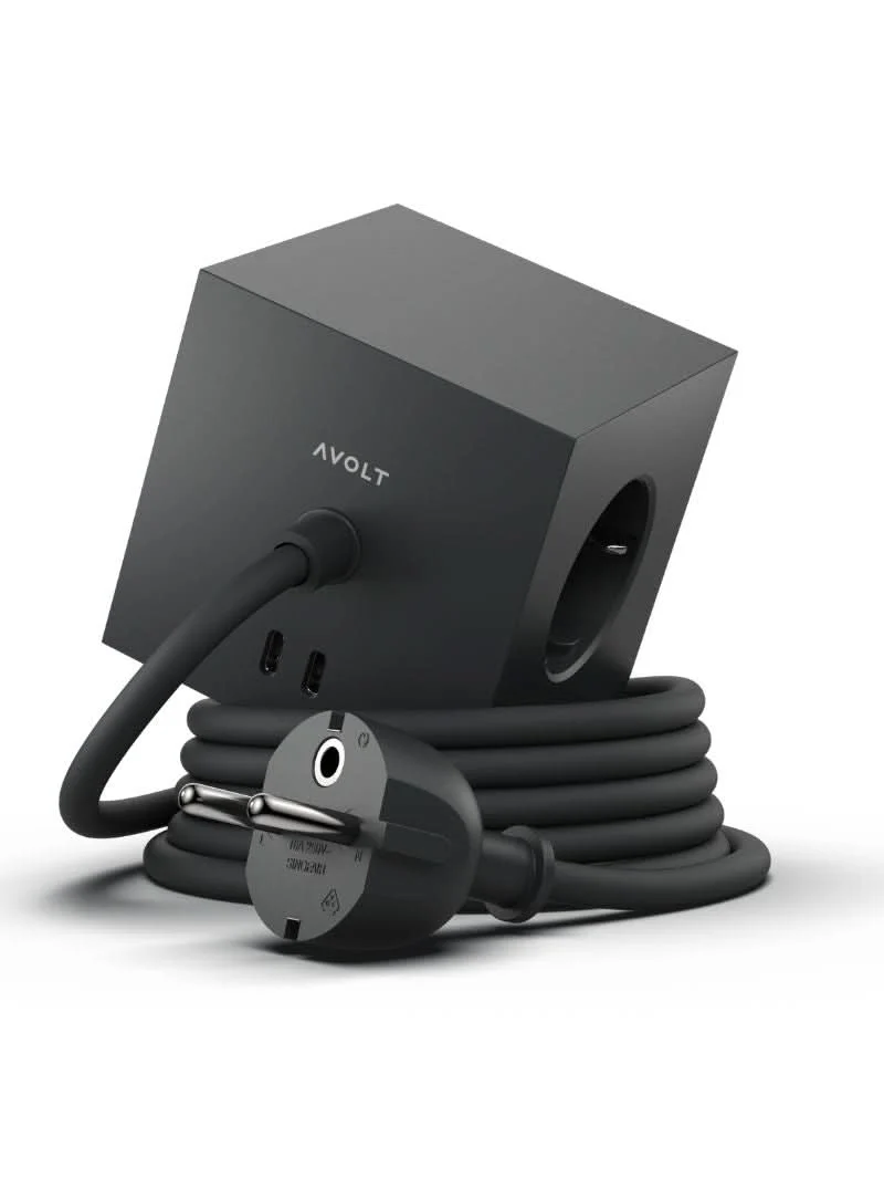 Multiprise Cube, Aimantée, 2 Ports USB C | Avolt