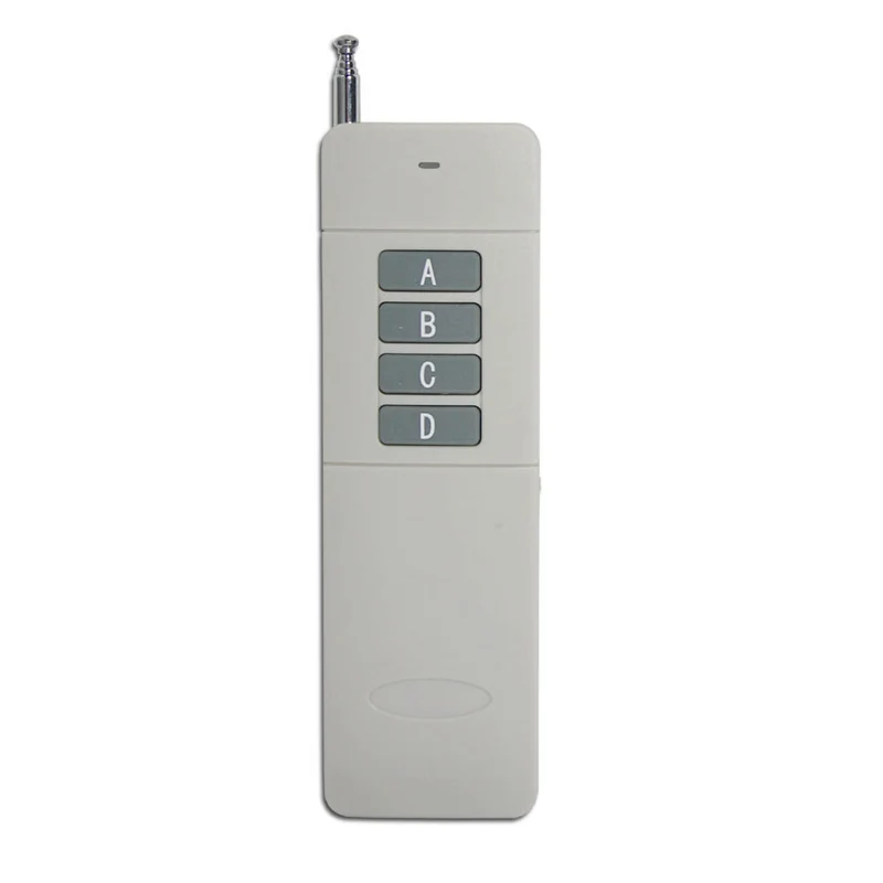 Kit Interrupteur Télécommande Sans Fil 230V 30A 4 Canaux CA Sortie 2km (Modèle: 0020479)